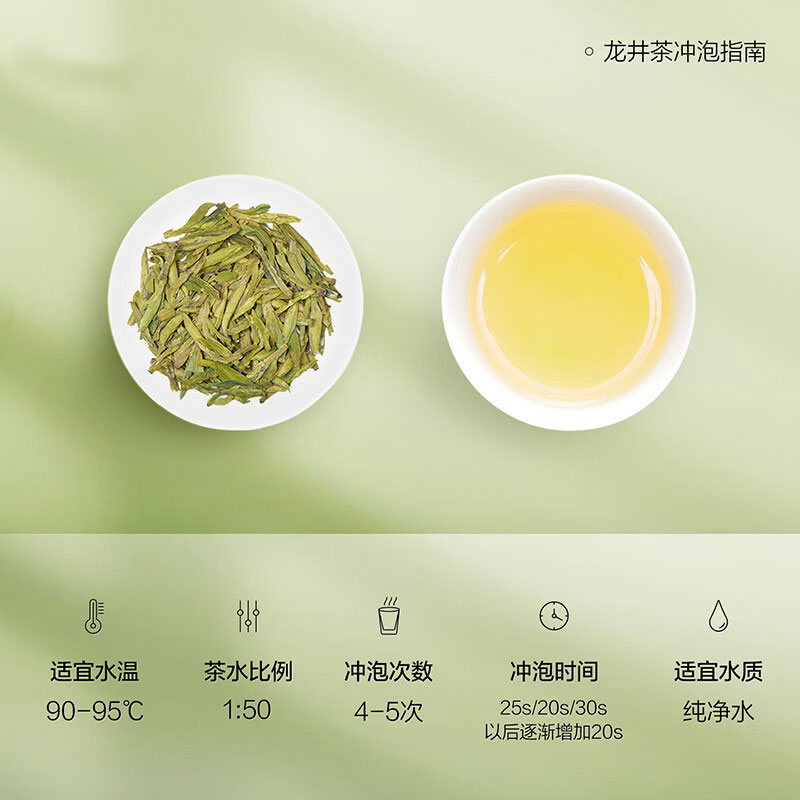 小罐茶[26年春茶现货]银罐系列·早春特级龙井茶15罐装 4g*15罐高清大图