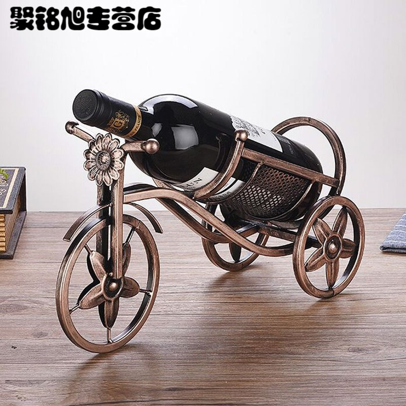 酒架子欧式创意红酒架摆件葡萄酒家庭摆设酒瓶架现代简约酒架家装建材及五金住宅家具架类酒架