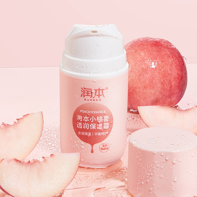 润本(RUNBEN) 小桃喜透润保湿霜(真空瓶)50g高清大图