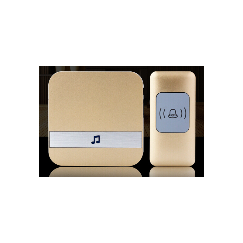 顺胜智能无线门铃感应器家用门铃无线远距离无线电子遥控呼叫器一对一