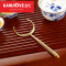 KAMJOVE/金灶 铜制杯叉 功夫茶具配件 把手防滑茶托杯托 茶道六君子配件 茶道专用铜杯叉