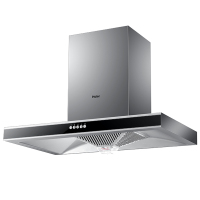 Haier/海尔 CXW-200-E900T2S 欧式大吸力 抽吸油烟机 顶吸式烟灶 家用 海尔油烟机 按键式