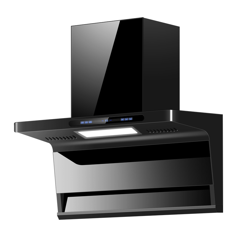 [性能标杆]直流变频铜线电机欢呼好太太油烟机顶侧双吸抽油烟机40立方大吸力侧吸家用7字型油烟机单烟机上门安装B818-2