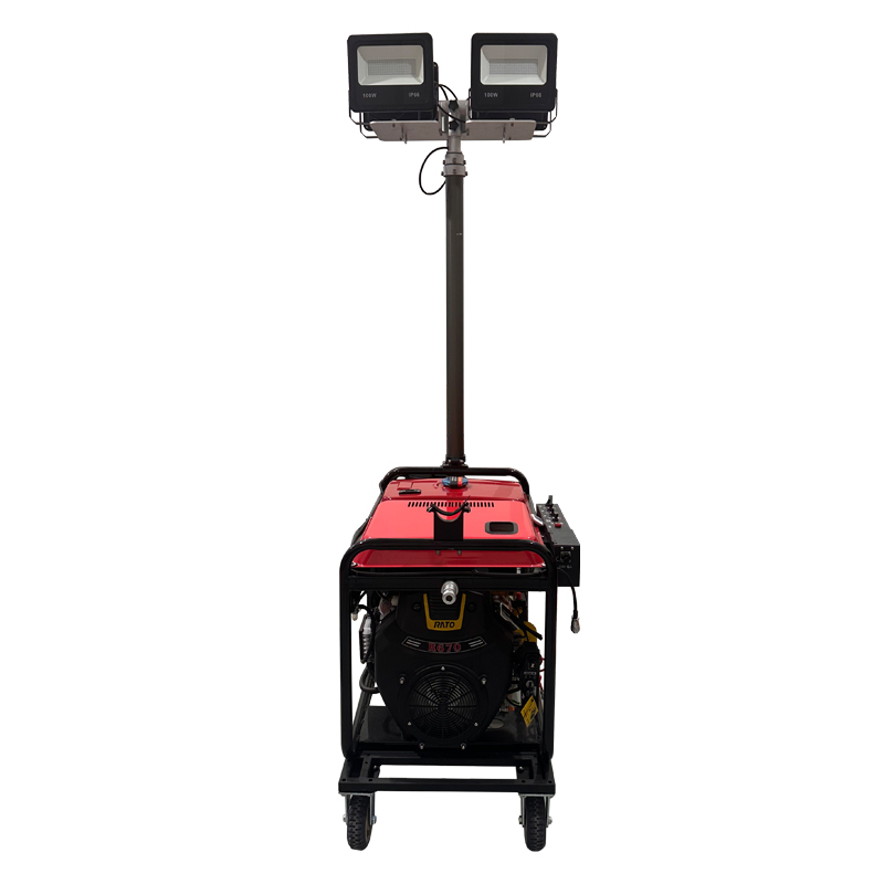 顶火 GMD6111 电压220V 功率400W 防护等级IP66 光源类别LED 发电机供电 发电机功率10KW 多功能自动升降照明灯(计价单位:台)黑色