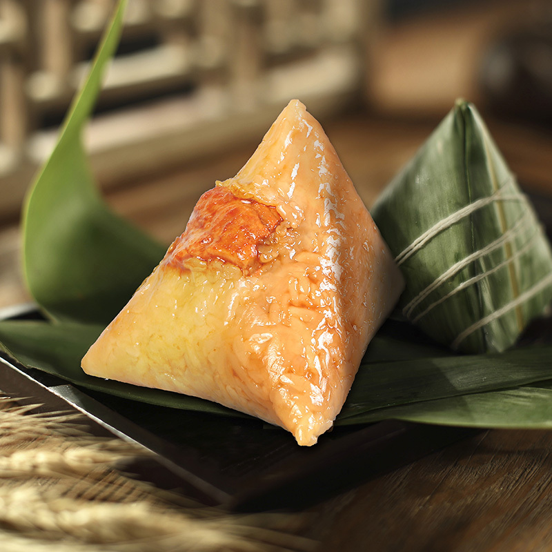 广州酒家风味肉粽礼盒装1000g蛋黄肉粽蜜枣豆沙粽端午节送礼手信懒人