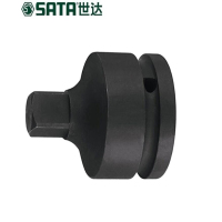 世达（SATA）34717 1/2"系列风动转接头(1/2"方孔x3/4"方头)