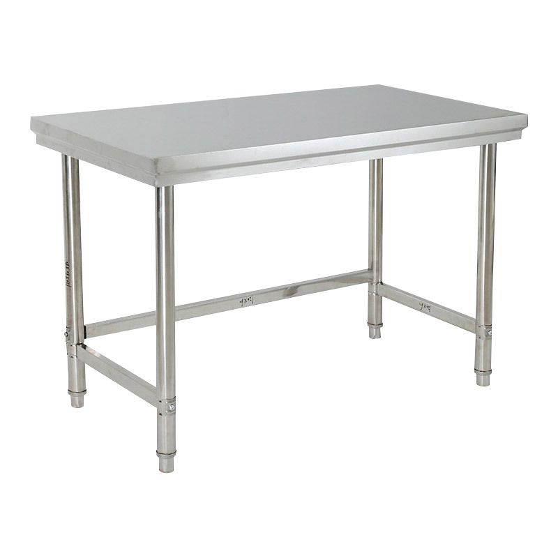 不锈钢工作台厨房切菜桌单层煤气罐作台厨房灶台酒店饭店工作桌