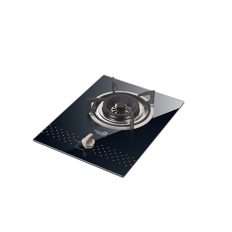 超人(chaoren) 燃气灶 JZY-618.1-B629A 防爆钢化玻璃面板 单灶 液化气高清大图