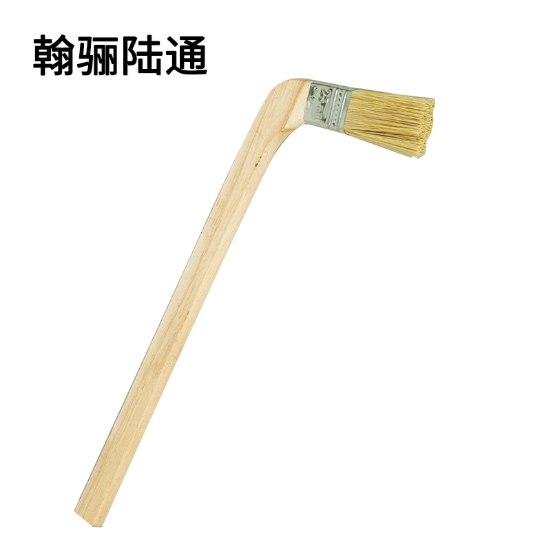 翰骊陆通 弯柄毛刷 长柄弯头刷 1.5寸 把高清大图