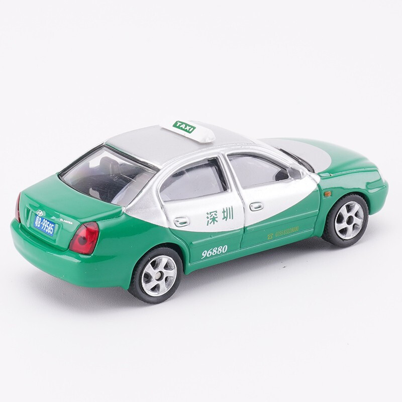 出租车面包车合金汽车模型玩具小汽车现代海狮五菱收藏摆件深圳出租