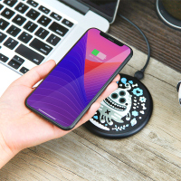 黑鱼无线充电器iphoneX苹果8三星小米华为适用快充超薄 小黄怪