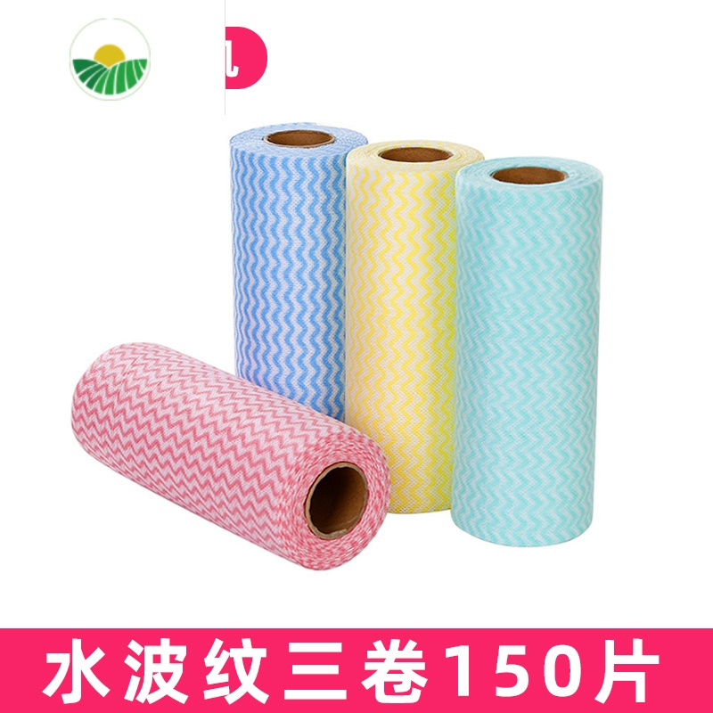 三维工匠加厚干湿两用厨房懒人清洁洗碗布吸油无纺抹布