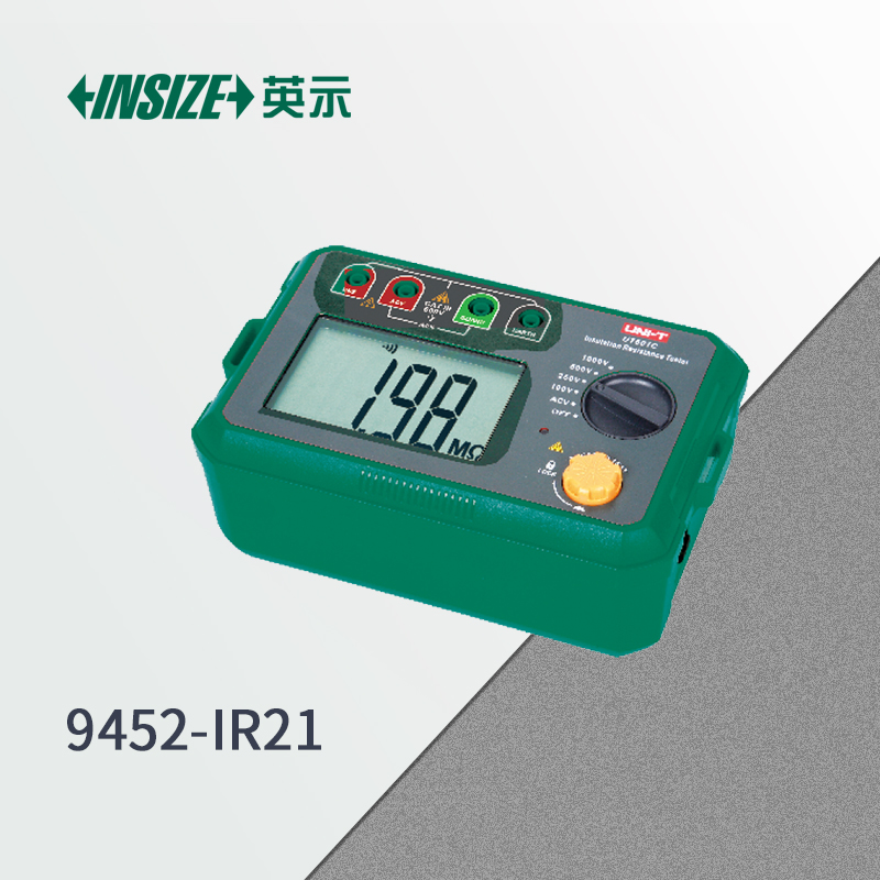 英示INSIZE绝缘电阻测试仪(基础型)9452-IR21高清大图