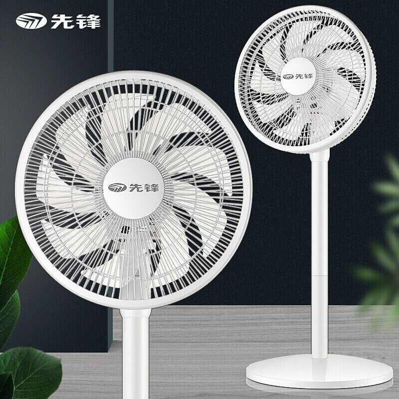先锋(Singfun)电风扇落地扇大风量风扇立式电扇家用办公室风扇 DLD-D17机械款高清大图