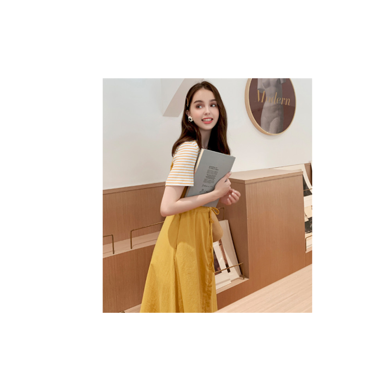 孕妇装夏装套装时尚洋气潮辣妈个性孕中期夏季裙子孕妇哺乳连衣裙