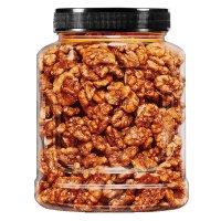 味克庄园琥珀桃仁420g 大核桃仁坚果免剥炒货 烘干坚果办公室零食美味休闲零食罐装
