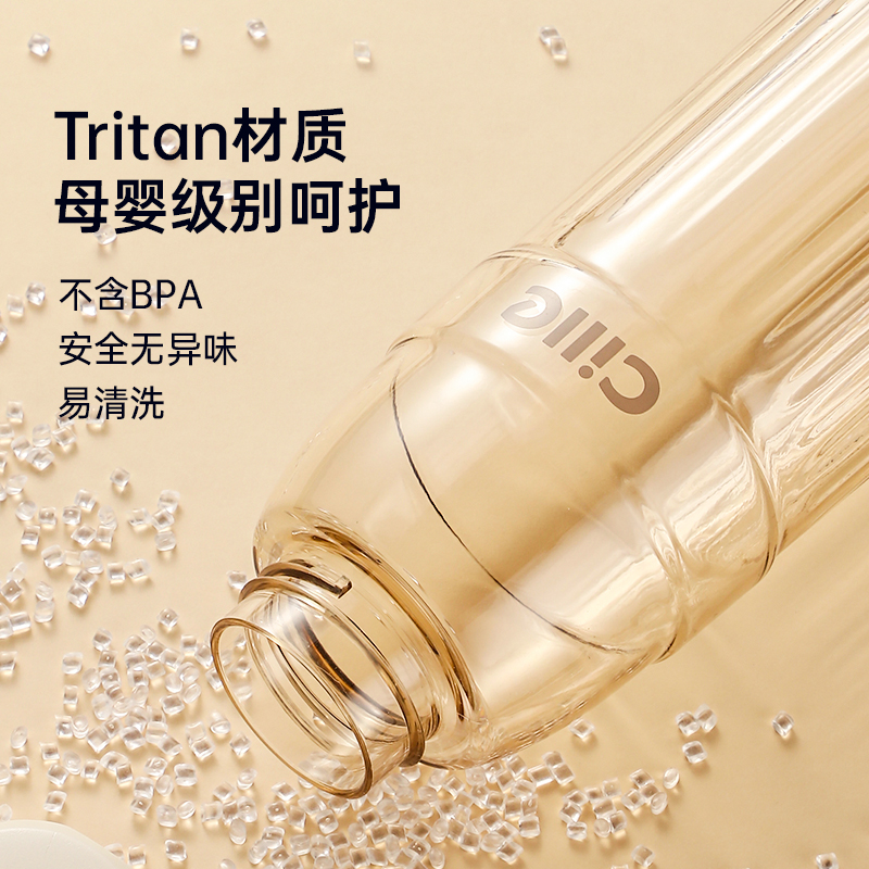 希乐塑料杯大容量tritan运动水杯男女士户外健身杯子夏季便携随手杯高清大图