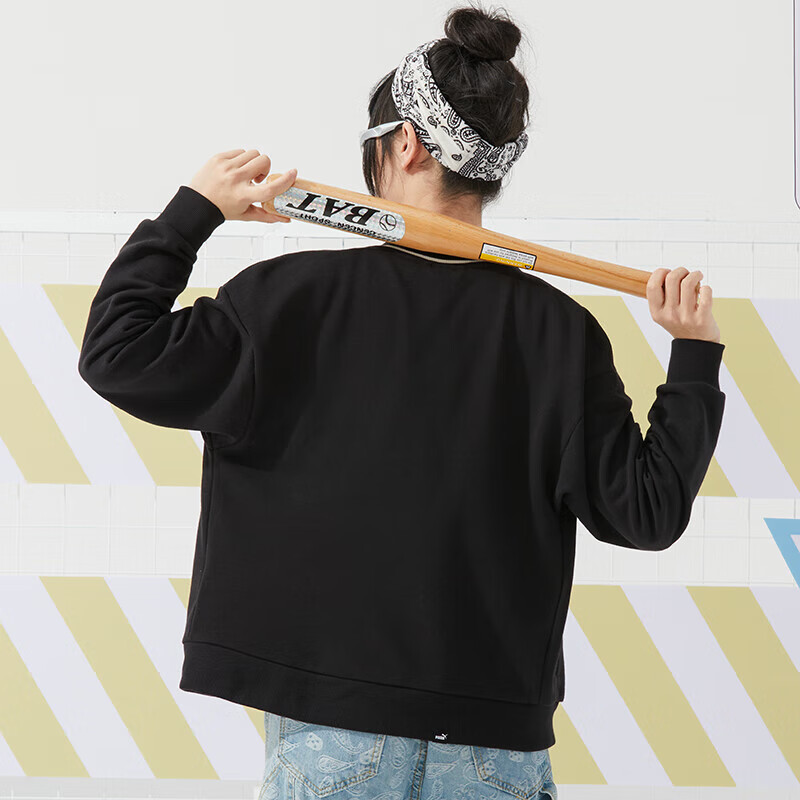 彪马(PUMA)外套女子美式棒球服户外跑步健身运动休闲夹克682179-01