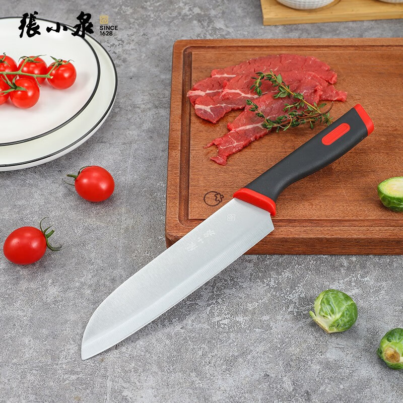 张小泉 红韵厨具三件套0.22kg C53020100高清大图