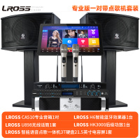 LROSS CA510音箱家庭卡拉ok包房音箱组合语音点歌专业ktv音响 五单元 家庭影院