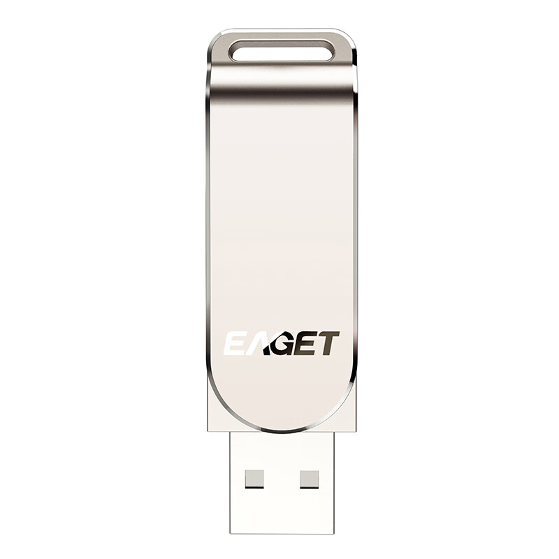 忆捷(EAGET)F60 USB3.0 U盘 高速全金属360度 旋转车载优盘网红音乐盘 32GB高清大图