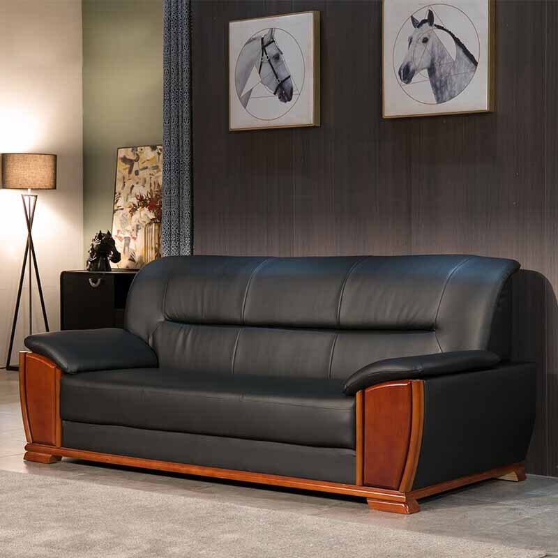 乐恩斯特办公室沙发办公沙发三人位沙发商务接待沙发西皮8508702060