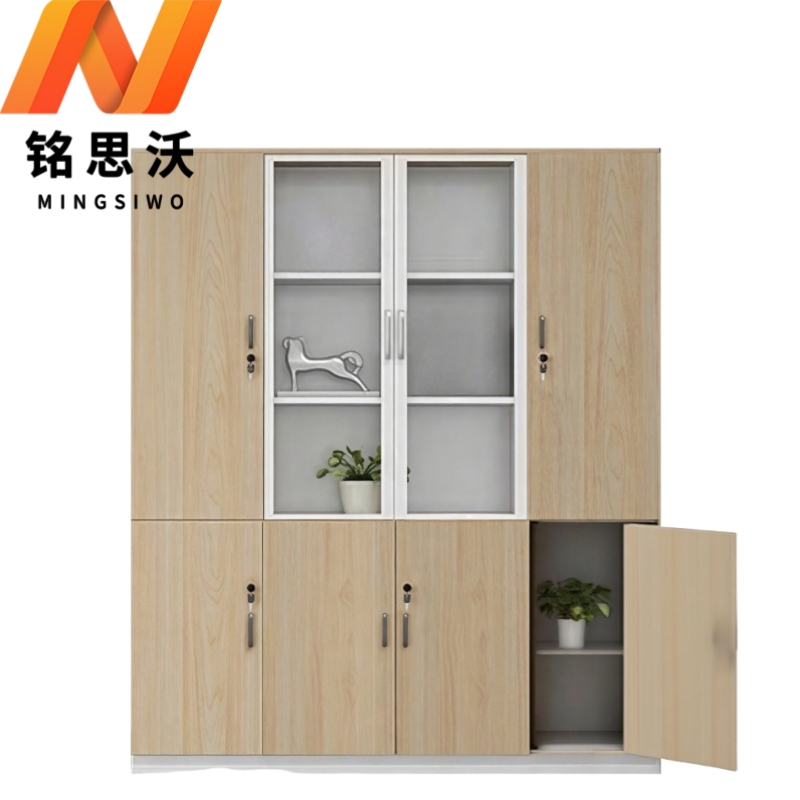 铭思沃四门书柜A5个高清大图