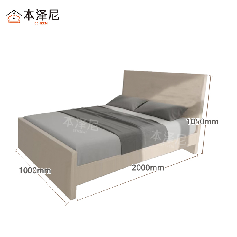 本泽尼 木床 HTZ-C1020B 1000*2000*1050mm 张高清大图