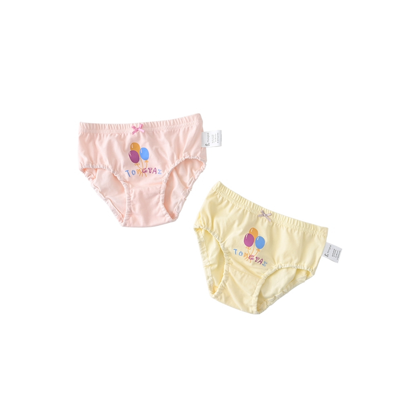童泰四季18个月-5岁婴儿配饰用品女宝宝内裤面包裤两条装