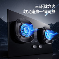 华帝(vatti)燃气灶JZY-i10309猛火灶(液化气)5.0kW三环火力聚能盘68%热效率尺寸可调节灶具灶台