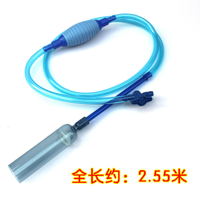 BY-28换水管 洗沙器 虹吸管 鱼缸清洁 鱼缸水族箱换水管高清大图