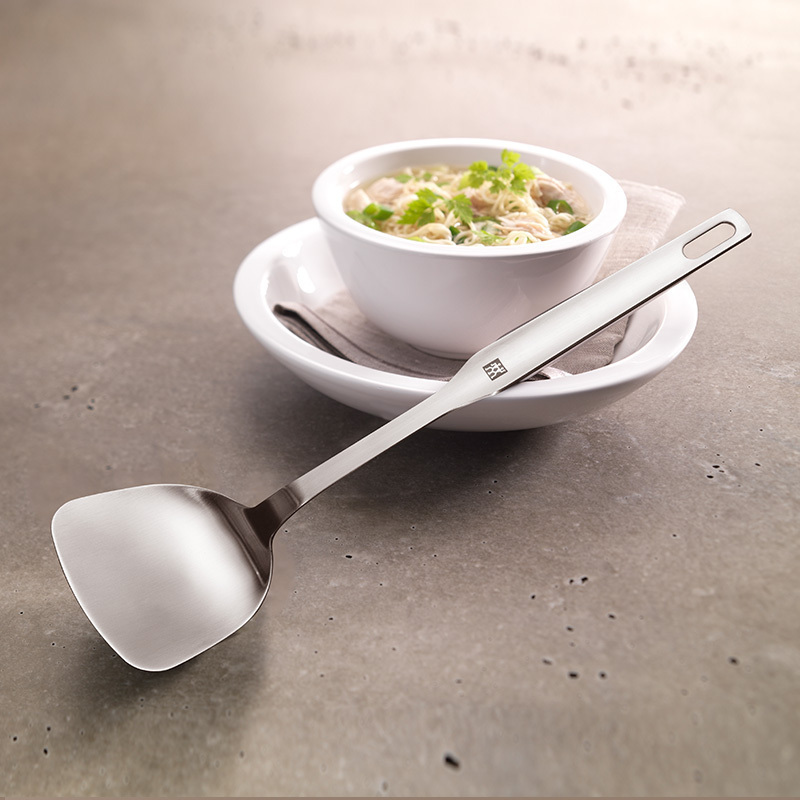 双立人中式30cm炒锅12件套装刀具套装不锈钢不粘煎炒锅珐琅铸铁锅切菜蔬果刀厨房家用组合送砧板送礼自用乔迁礼性价比新品高清大图