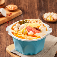 杨国福麻辣烫欧耶海鲜自热麻辣烫火锅速食500g 方便速食海鲜味