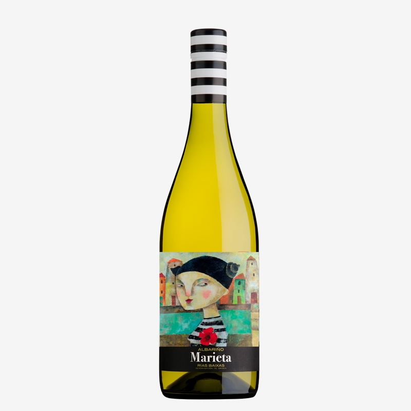 高达酒庄爱丽塔少女半甜干白葡萄酒2018 750ml