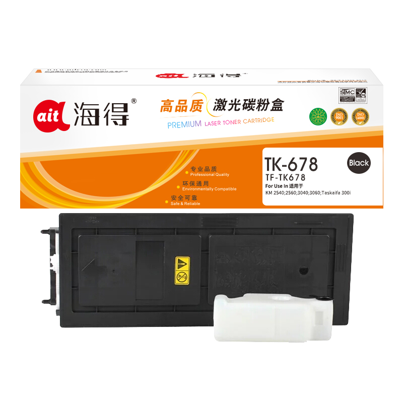 海得TK-678粉盒TF-TK678粉筒适用京瓷KM 2540 2560 3040 3060 Taskaifa 300i高清大图