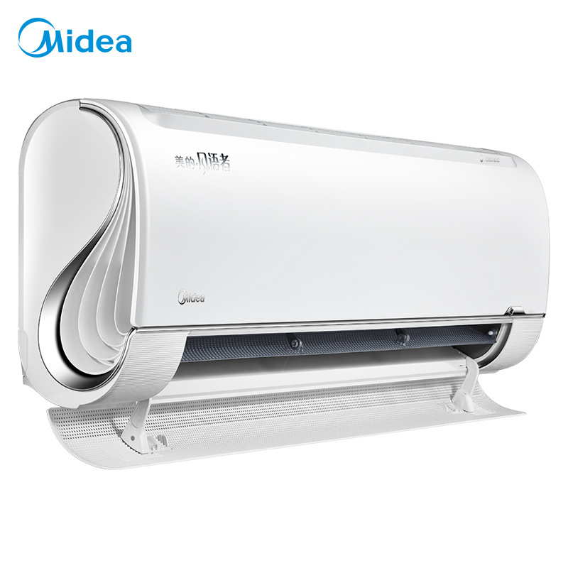 美的（midea）空调大一匹 一级能效无风感系列变频挂机空调 KFR-26GW/BP3DN8Y-FA200(B1)极地白