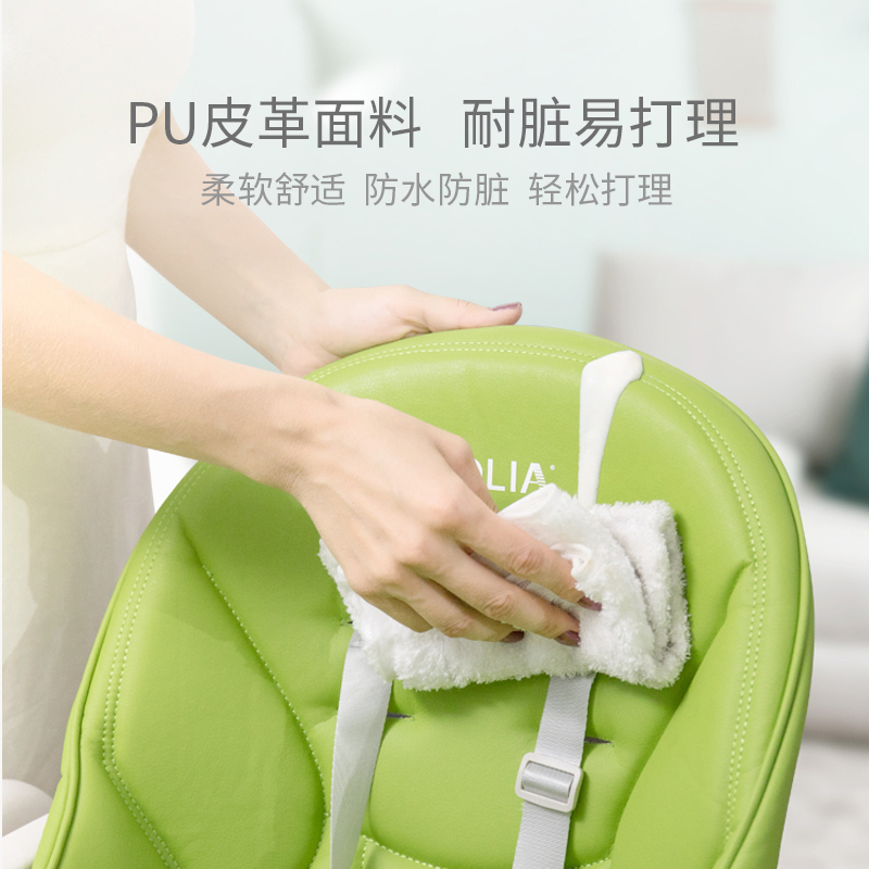 IVOLIA宝宝餐椅多功能可折叠便携式宝宝婴儿吃饭餐桌座椅儿童餐椅
