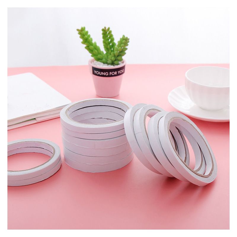 双面胶强力透明高粘学生手工双面胶超薄办公礼品包装用品两面胶带