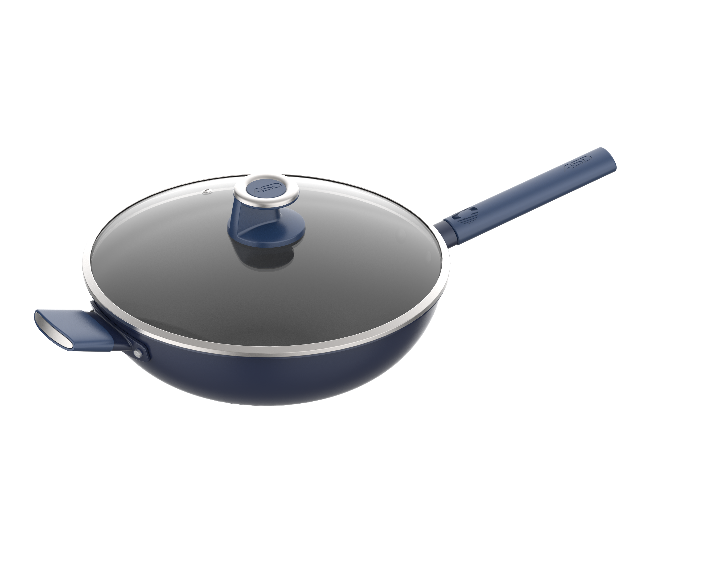 爱仕达(ASD)炒锅不粘锅钛晶不粘炒菜锅无涂层32cm燃气电磁炉通用 CC32Z8Q