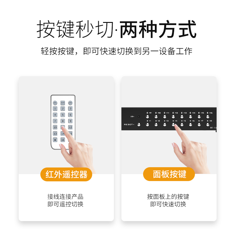 迈拓维矩MT-1601UK-CH kvm切换器16口usb显示器电脑vga切换器16进1出高清大图