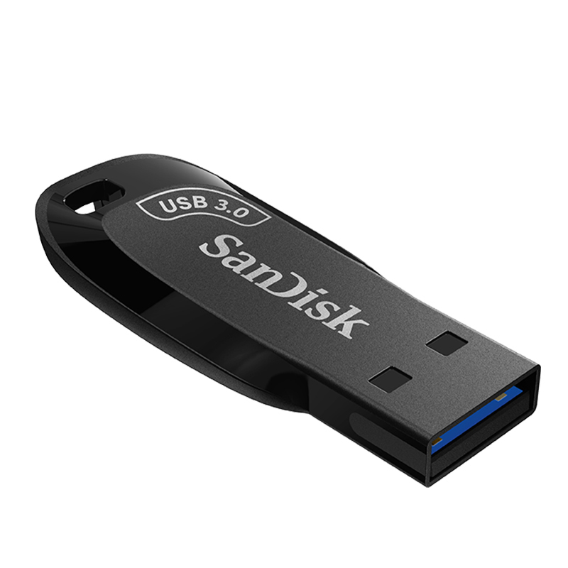 闪迪(Sandisk)64GB U盘 酷邃 CZ410 高速USB3.0 读取速度100MB/s 黑色