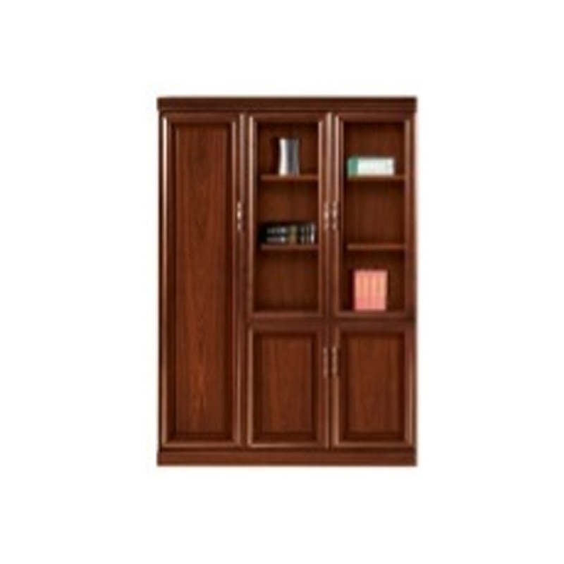 大央文件柜SG-103左 1350W*430D*2000H书架落地置物架客厅家用靠墙收纳柜子储物柜办公室文件柜简易书高清大图