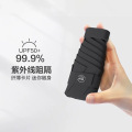 天玮伞业（Tianwei umbrella）太阳伞防晒防紫外线女晴雨两用五折胶囊伞雨伞遮阳伞迷你 乌墨黑
