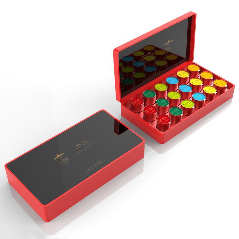 小茶匠茶叶金骏眉红茶3大茗茶6种口味18罐组合礼盒装茶礼144g