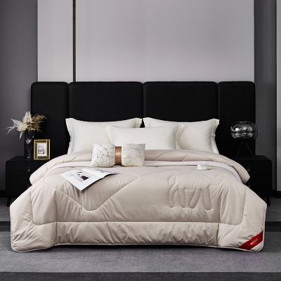 梦洁家纺 沁心暖意驼毛厚被200*230cm 2300g