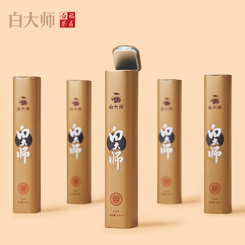 白大师福鼎白茶240g精美大气盒悦礼盒2018年寿眉龙珠紧压茶高清大图