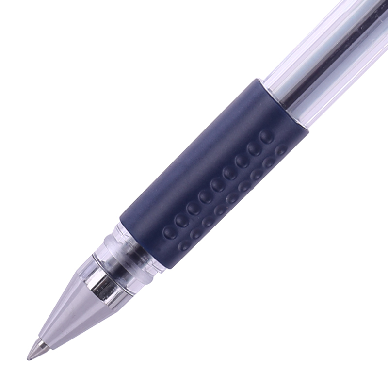 得力6600ES中性笔0.5mm(黑/红/蓝/墨蓝)四色可选 12支装