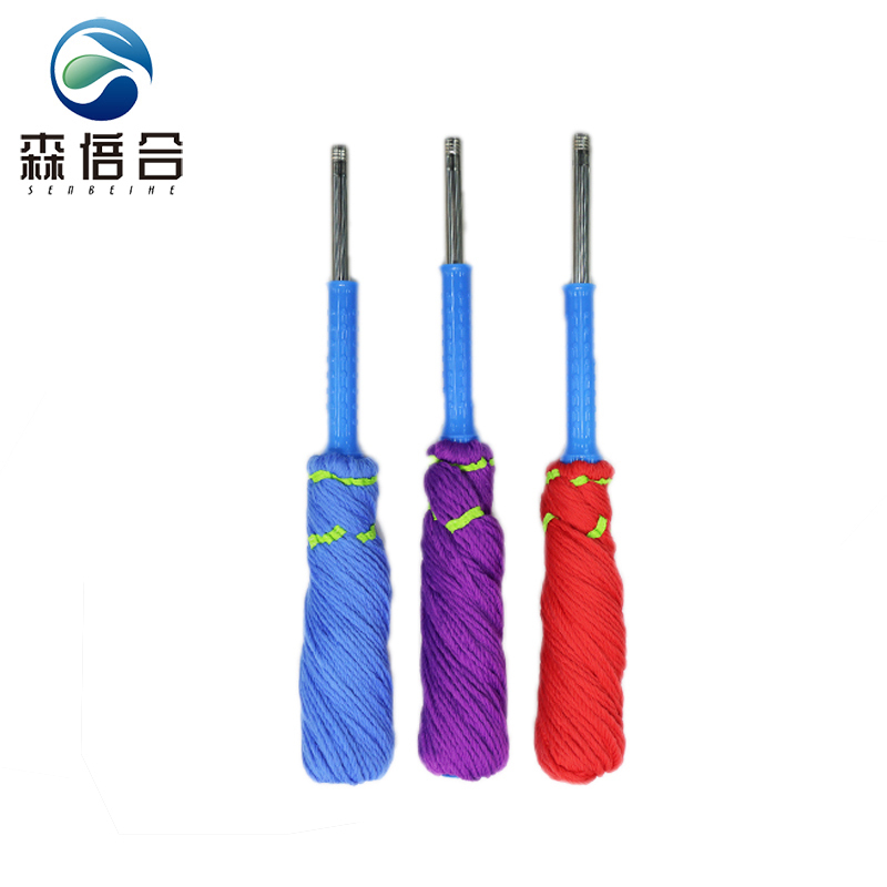 森倍合 免手洗拖把自拧水拖把老式墩布 红色/把高清大图