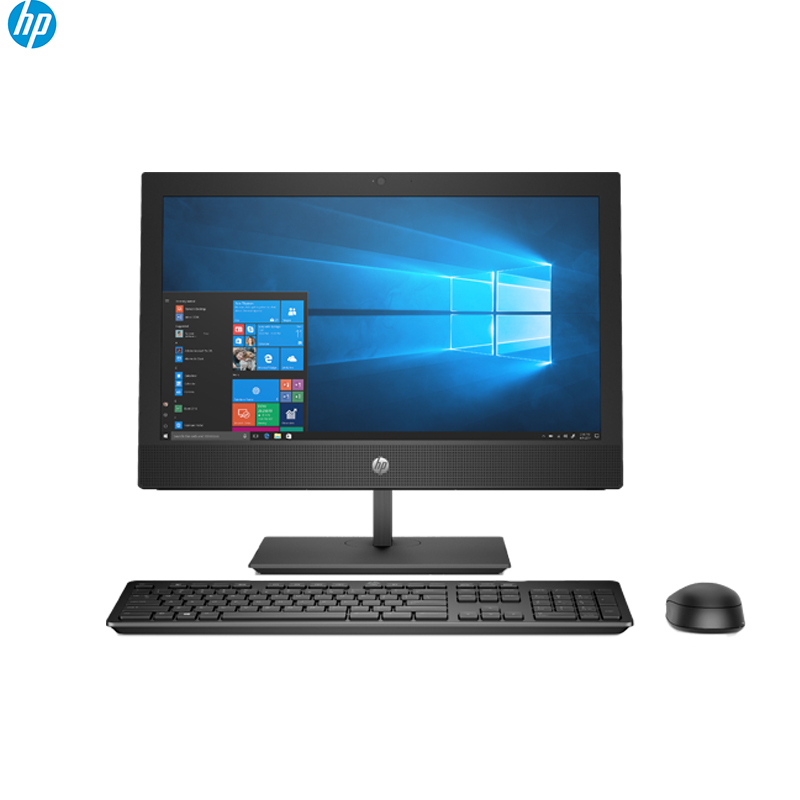 惠普(HP)400 G4 AIO 20寸商用一体机 (I3-8100T 8G 128固态 Win10H)