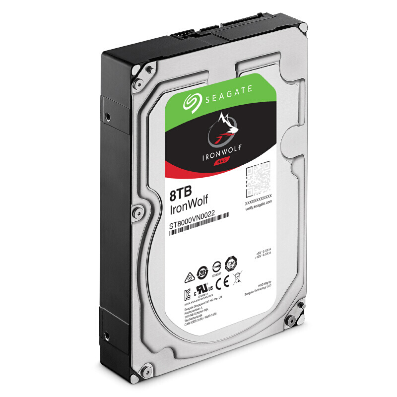 希捷ST8000VN0022 酷狼系列网络存储(NAS)硬盘8T/7200转/256M